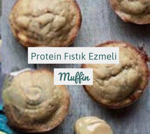 Protein Fıstık Ezmeli Muffin