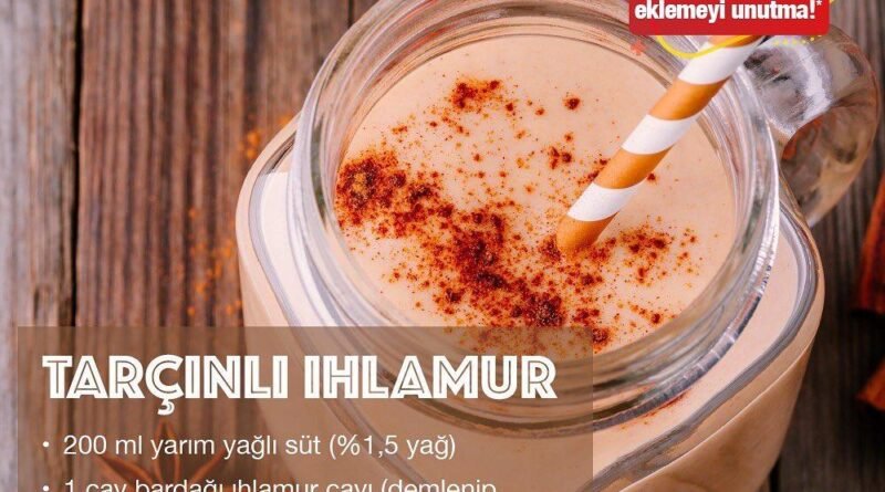 Tarçınlı Ihlamur Shake